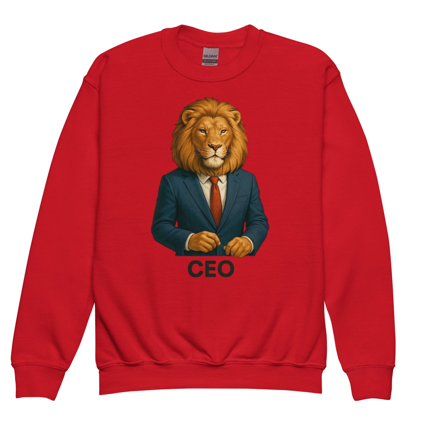 Colorful Print Sweatshirt — Vibrant sweatshirt with colorful artistic print, creative streetwear.