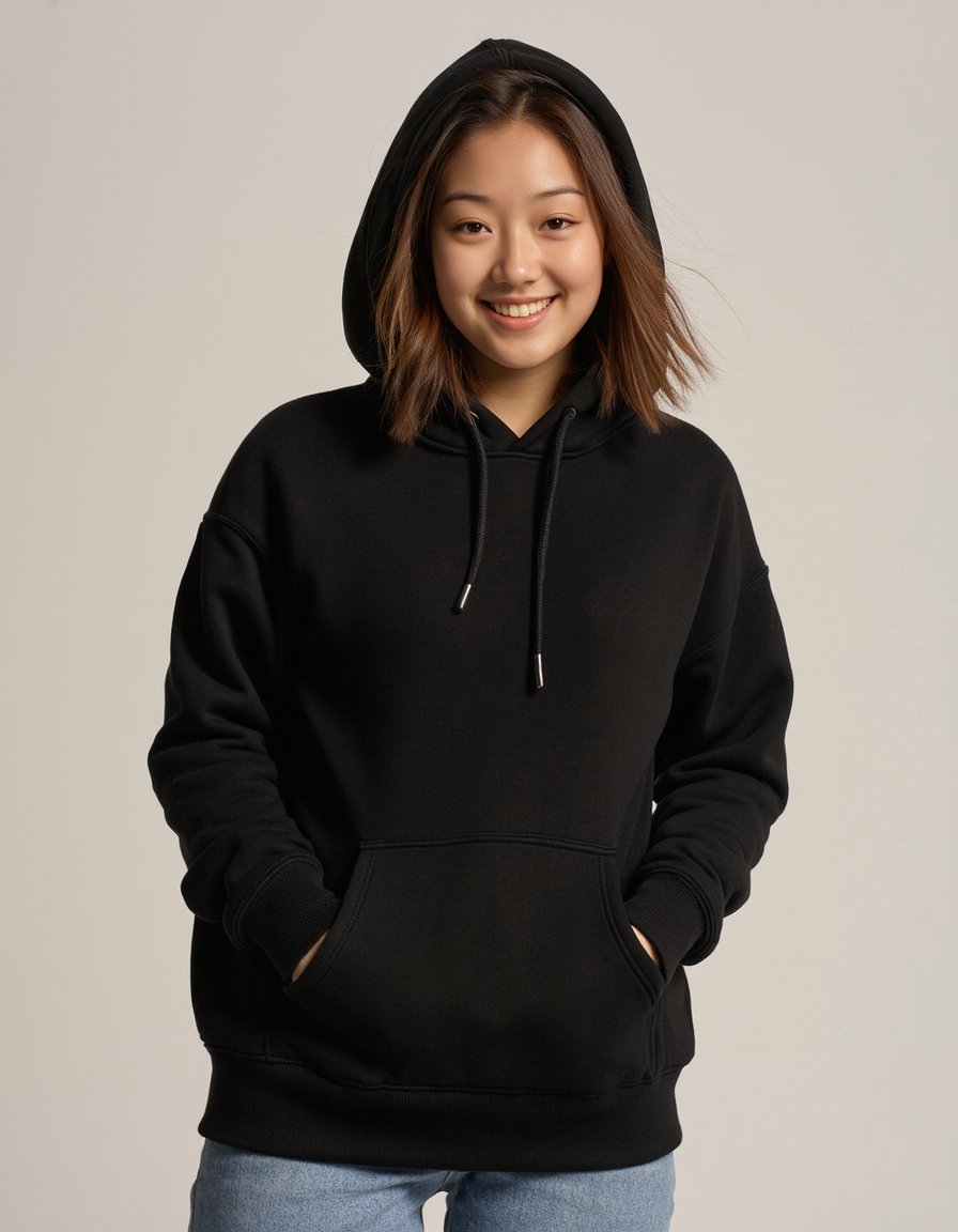 Colorful Print Sweatshirt — Vibrant sweatshirt with colorful artistic print, creative streetwear.