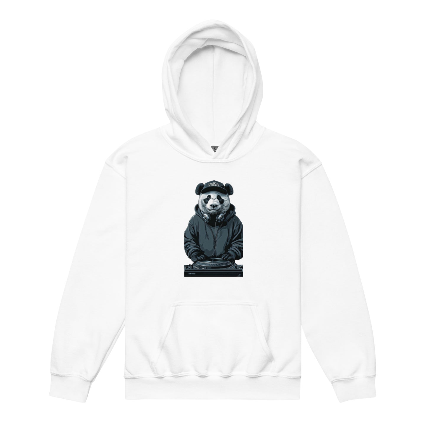 White Minimalist Hoodie — White minimalist hoodie with unique designer artwork for everyday fashion.