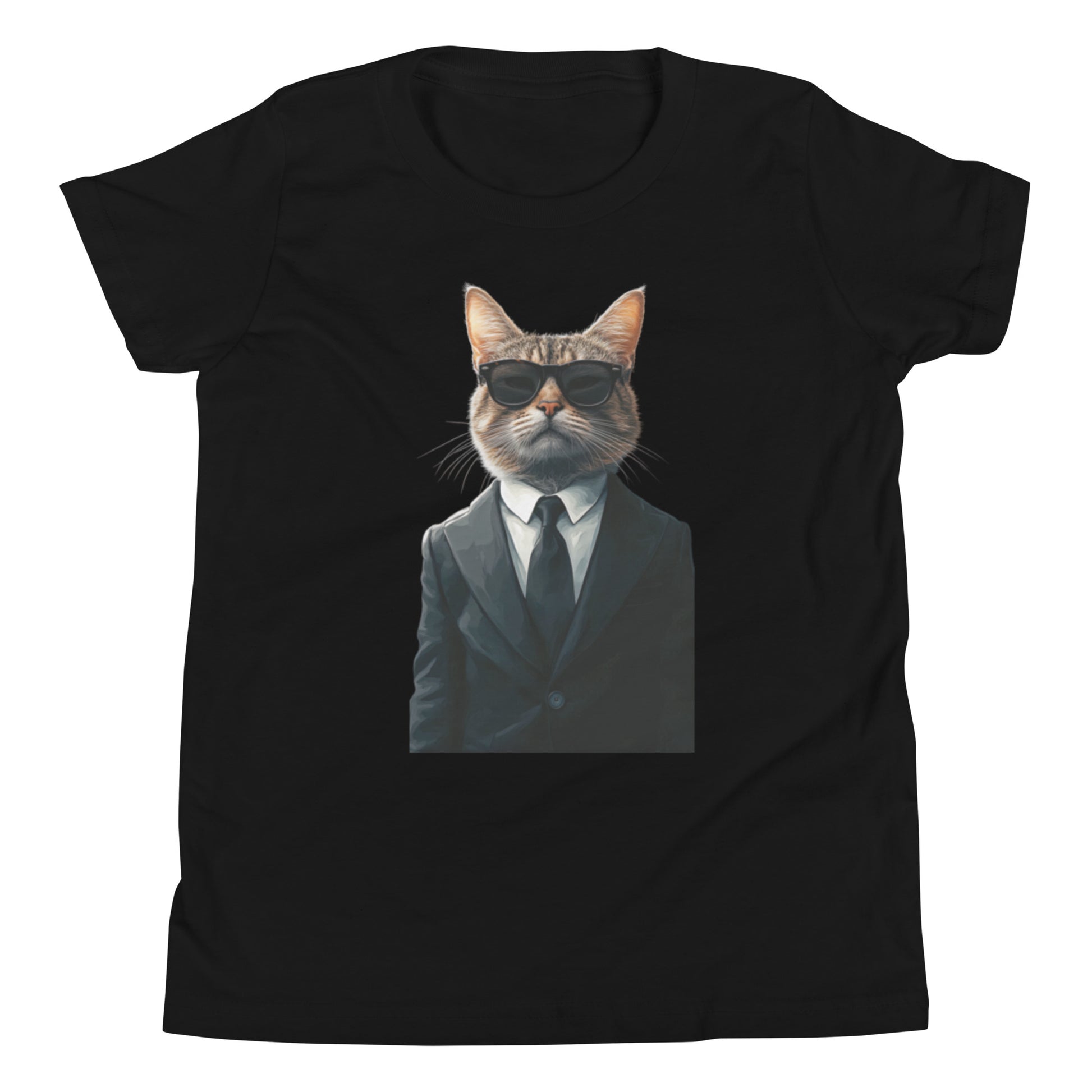 Black Artistic T-shirt — Black t-shirt with original artistic design, perfect for creative streetwear style.