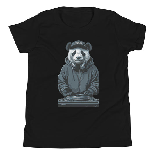 Black Artistic T-shirt — Black t-shirt with original artistic design, perfect for creative streetwear style.