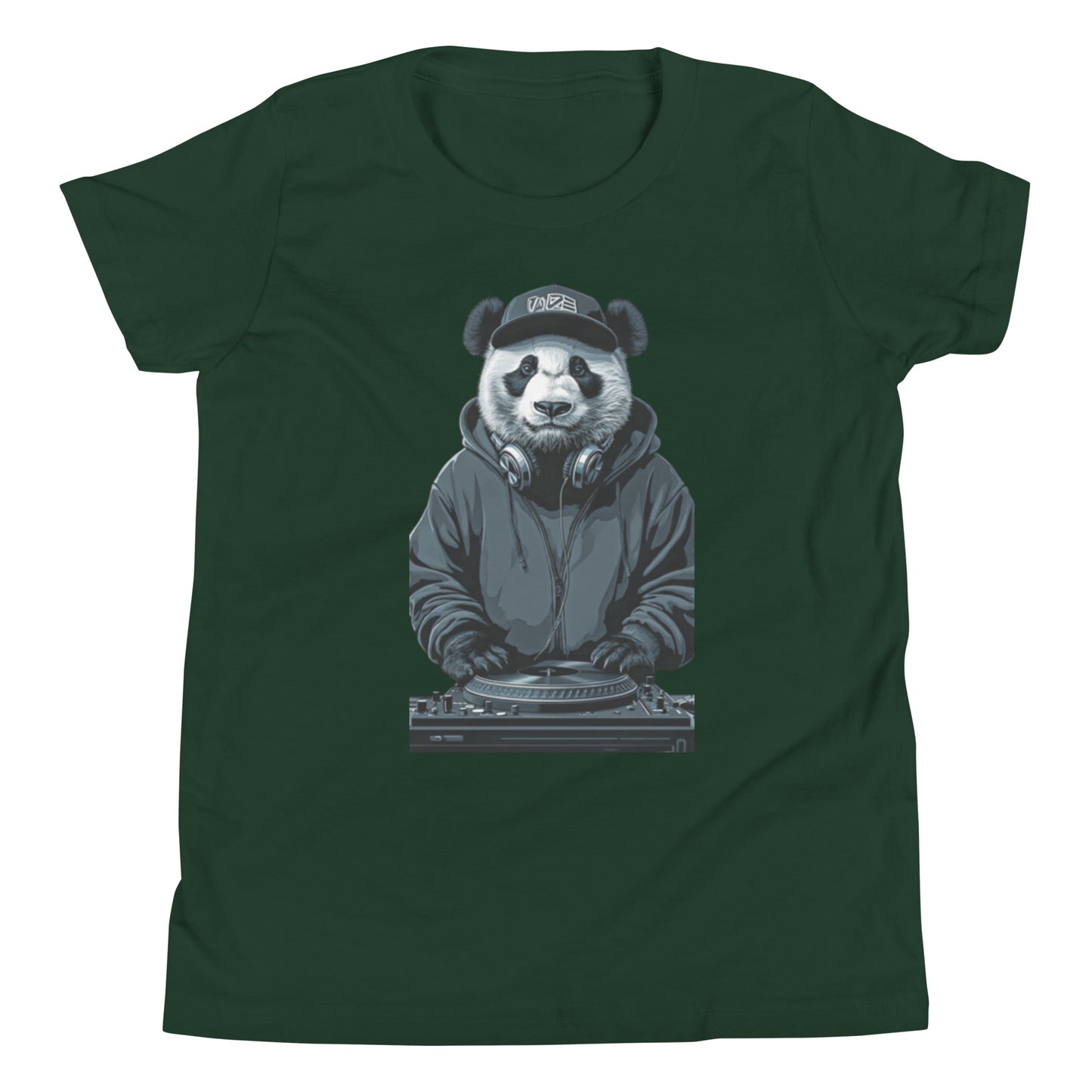 Colorful Print T-shirt — Vibrant t-shirt with colorful hand-drawn illustrations, bold fashion statement.
