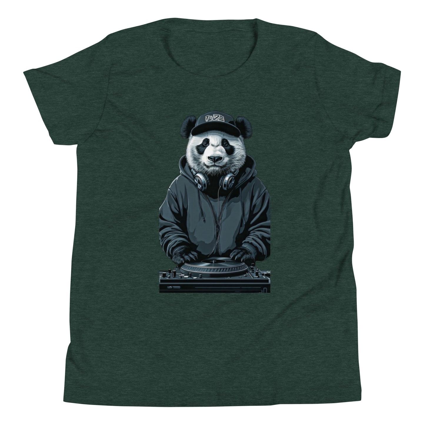 Colorful Print T-shirt — Vibrant t-shirt with colorful hand-drawn illustrations, bold fashion statement.