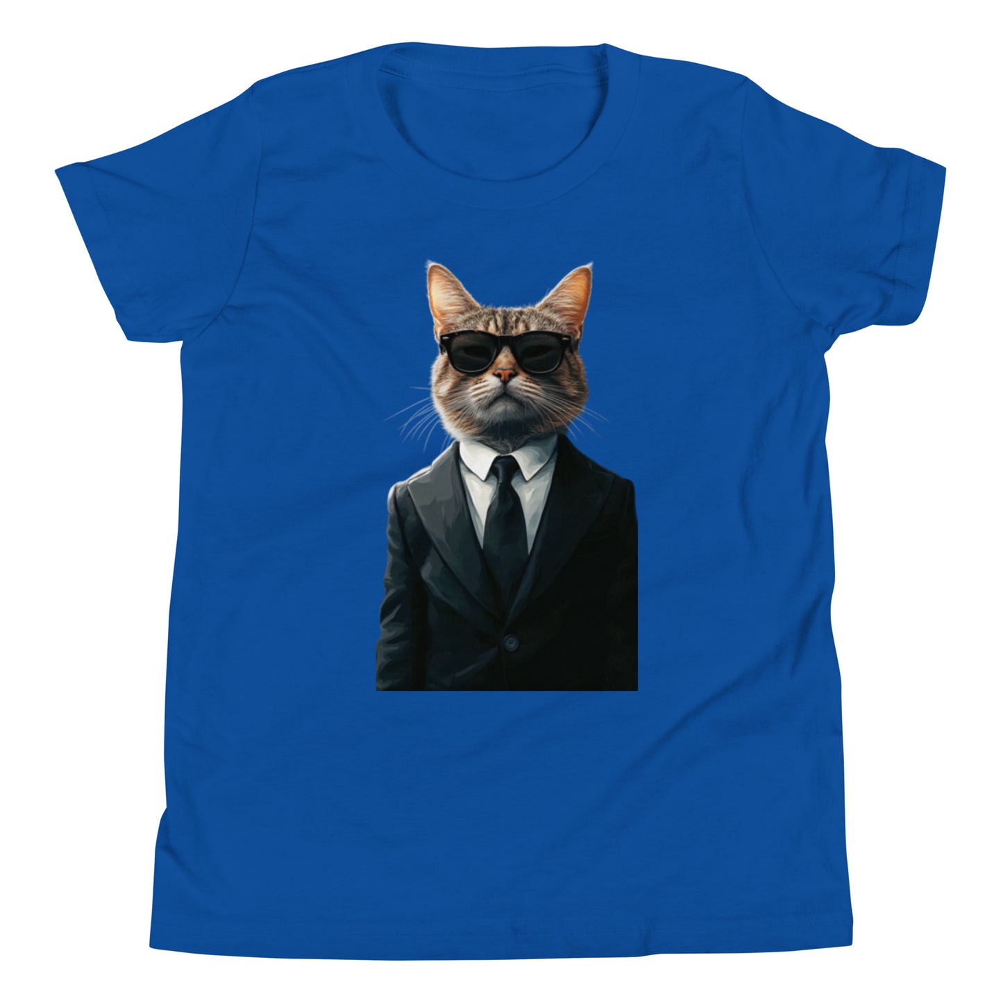 Colorful Print T-shirt — Vibrant t-shirt with colorful hand-drawn illustrations, bold fashion statement.
